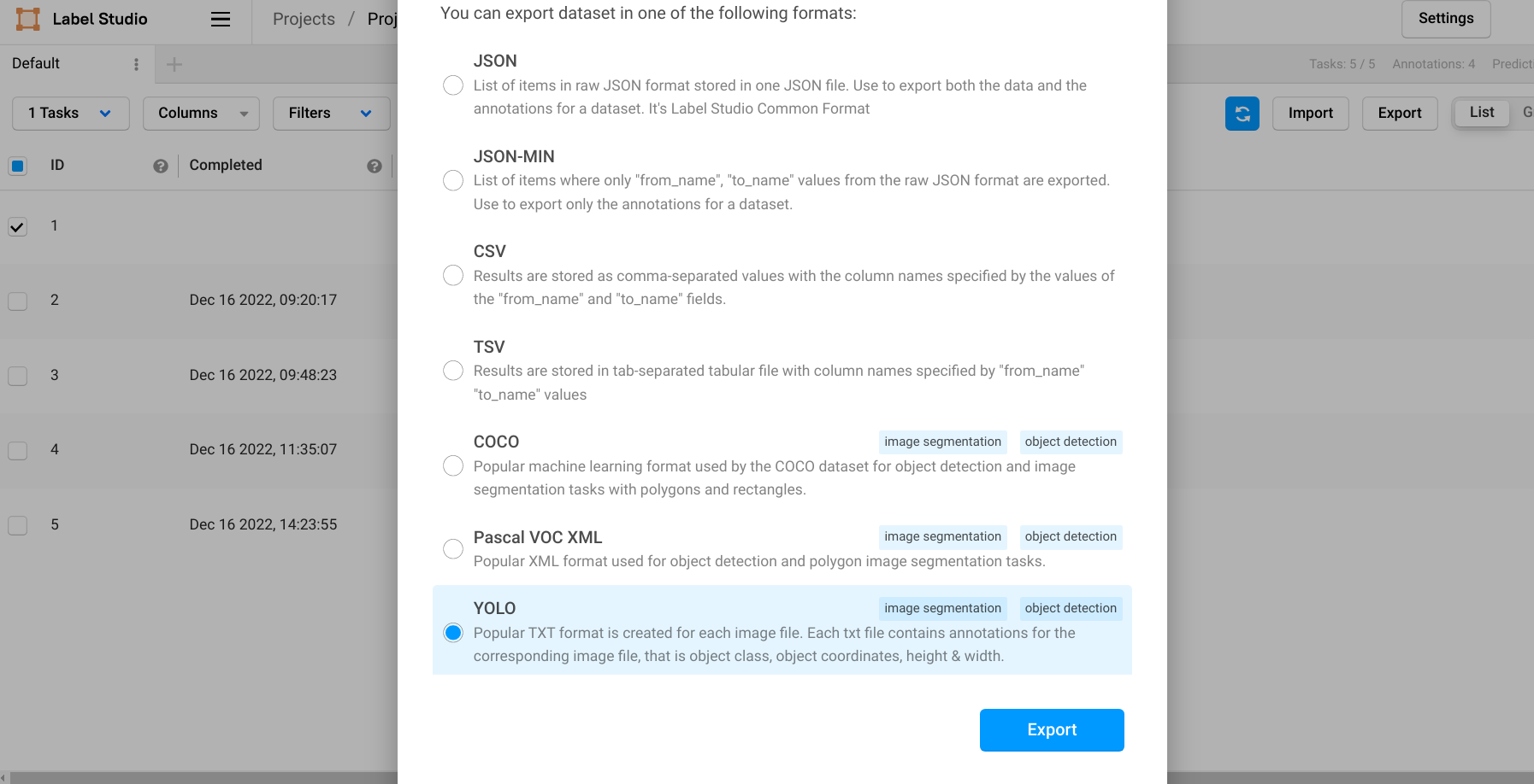 upload successful